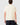 T-shirt Lacoste jersey badge imprimé beige back outfit