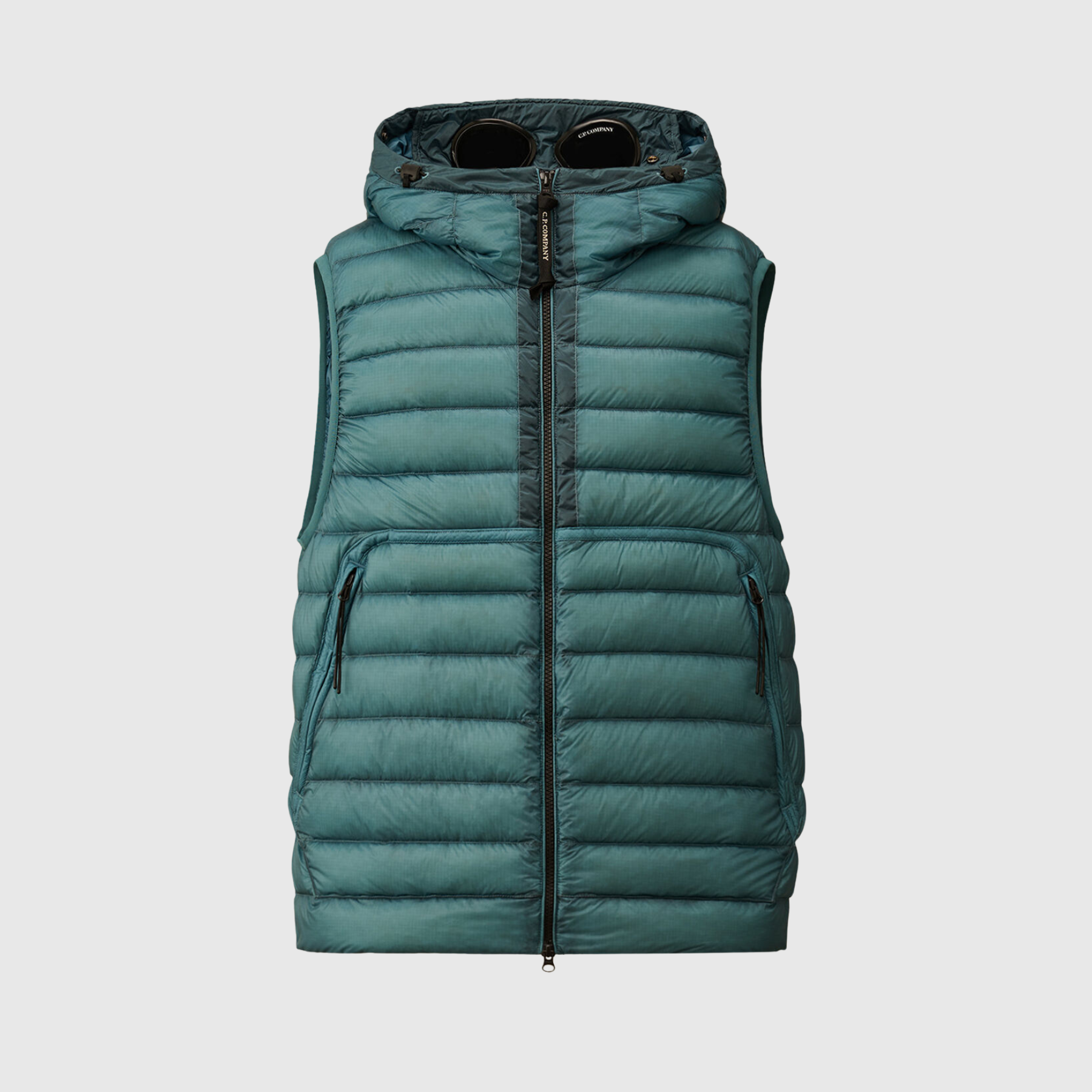 Veste sans manches en duvet confectionnée en Shell – CP