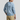 Sweatshirt à fermeture zippée Bleu