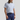 T-shirt col rond Bleu