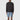 Sweatshirt Col Rond à Détails Côtelés