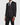 Blazer noir pour costume Hugo Boss pour homme