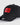 casquette à logo hugo boss noir et rouge homme