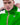 Imperméable K-WAY à capuche vert