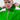 Imperméable K-WAY à capuche vert