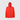 Imperméable K-WAY à capuche rouge