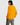 pull à logo balmain orange/blanc homme