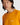 pull à logo balmain orange/blanc homme
