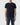 t-shirt à logo kway bleu homme