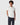 t-shirt à poches et logo K-Way blanc homme