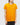 t-shirt à logo balmain orange/blanc homme