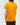 t-shirt à logo balmain orange/blanc homme