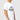 t-shirt à logo MIKA helvetica blanc homme