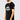 t-shirt à logo MIKA helvetica noir homme