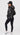 Doudoune Double Hood Andretti noire, trois quarts