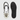 Sneakers Lacoste T-Clip Set cuir blanc noir 48SMA0042 - vue 4