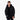 Doudoune Lacoste mi-longue noire déperlante pour homme BH9386-00 – vue de face