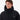 Doudoune Lacoste mi-longue noire BH9386-00 – vue de dos