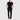 Pantalon Ralph Lauren noir pour homme – Vue de face porté, style élégant et décontracté