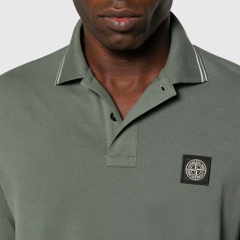 【Stone 】LS POLO◆K1S156100619S0051 Polo manches longues - STONE ISLAND - Instinct Premium