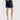 Zoom sur short de bain Ralph Lauren marine porté par homme – Vue de dos, style décontracté et élégant
