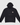 Sweatshirt à Capuche Unisexe en Coton Bio Larcis Noir – Pyrenex - HUY025P0009-face
