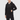 Sweatshirt à Capuche Zippé à Rayures – BOSS-50542974-noir-2