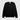 Sweatshirt Col Rond en Maille Alain – Gertrude-H25ALAIN-noir-face