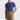 T-shirt Bleu à Col Rond Custom Slim Fit – Ralph Lauren-710671438427-2