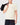 T-shirt Lacoste jersey badge imprimé beige front outfit