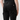 Pantalon cargo noir en satin stretch avec détail Lens