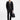 Sweat zippé BOSS Green jacquard triangle noir 50566825 – détail