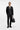 Sweat zippé BOSS Green jacquard triangle noir 50566825 – détail