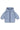 Veste matelassée BOSS Kids bleue J53508 – vue de face