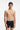 Lot de 3 boxers HUGO coton stretch noir 50570922 – vue portée