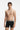 Lot de 3 boxers HUGO coton stretch noir 50570922 – vue portée