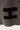Écharpe HUGO Martyn marron, détail du logo