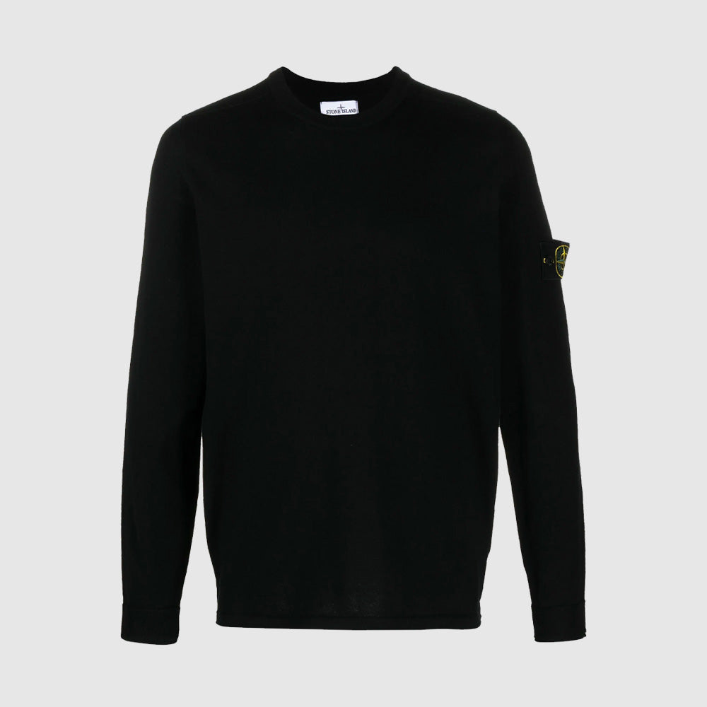 Sweatshirt en Maille avec Patch Compass – Stone Island – Instinct