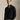 Pull demi-zippé Polo Ralph Lauren coton piqué noir 710B18060008 – face