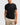 T-shirt en coton stretch avec rayures et logo HUGO BOSS