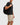 T-shirt en coton stretch avec rayures et logo HUGO BOSS