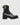 Bottes Balmain cuir noir boots balmain