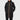 Parka noire à capuche K-WAY