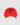 casquette Balmain rouge 