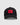 casquette à logo hugo boss noir et rouge homme