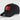 casquette à logo hugo boss noir et rouge homme