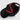 casquette à logo hugo boss noir et rouge homme
