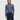 chemise à motif hugo boss bleu foncé homme