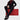 claquettes à logo hugo boss noir et rouge homme