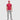 polo à bandes logo hugo boss rose/blanc homme